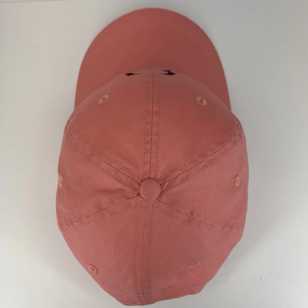 Premier Logo Hat Pink Light Weight Adjustable AHead Classic Cut Baseball Cap